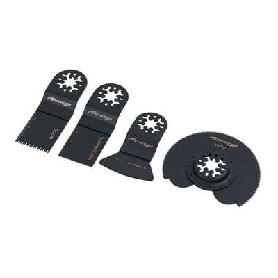 Oscillating Tool Blades 4pc Bi-Metal for Wood Metal Plastic