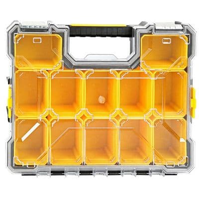 Parts Organiser 12 Removable Bins Waterproof Storage Case
