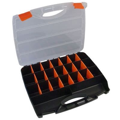 Parts Organiser 21 Compartment Box for Screws Nuts Bolts