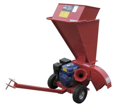 Petrol 6Hp 3600 Rpm Wood Chipper Shredder, Powerful Small Compact