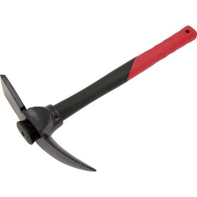 Pick Hoe Fibreglass Handle Sharpened Head and Flat Blade