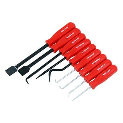 Pick & Hook Set 9pc Scraper Tools for O Rings Seals