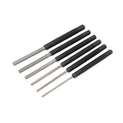 Pin Punch Set 7in Long Reach 6pc 3mm-8mm Pin Removal Kit