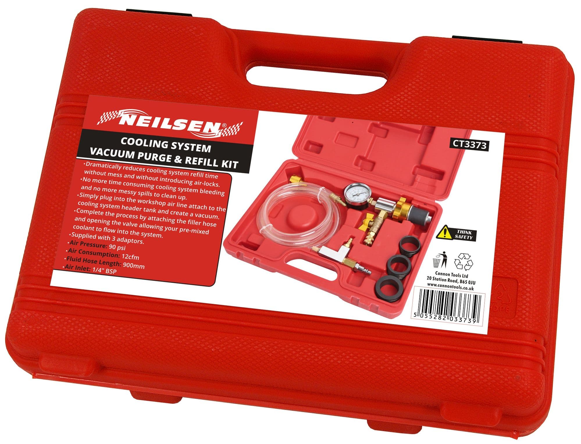 Professional Radiator Cooling System Vacuum Purge Coolant Refill Tool ...