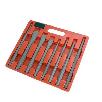 Punch & Chisel Set 8pc Drop Forged Heat Treated Cold Chisels