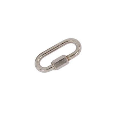 Quick Link 10mm Screw Lock Carabiner Chain Fastener 1pc