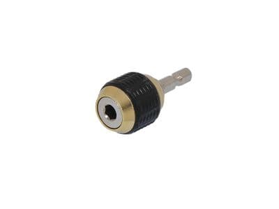 Quick Release Srewdriver Bit Holder 1/4'' Hex Solid Brass Body