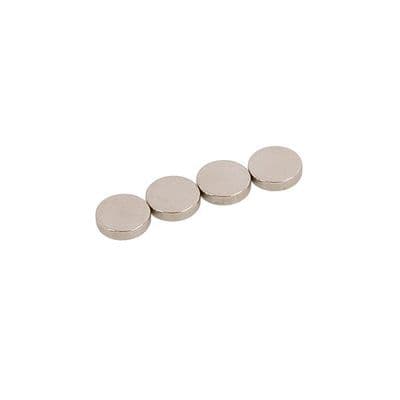 Rare Earth Magnets 12mm x 3mm 4pc Pack