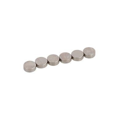 Rare Earth Magnets 8mm x 3mm 6pc Pack