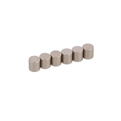 Rare Earth Magnets 9.5mm x 10mm 6pc Pack