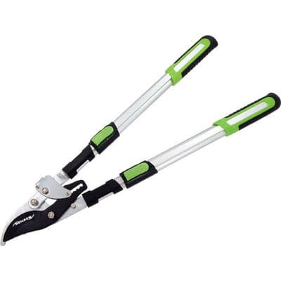 Ratchet Loppers 505-685mm Extendable Bypass Blade Aluminium