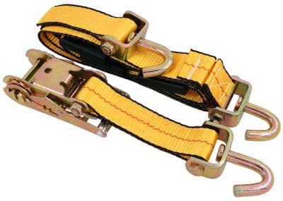 Ratchet Recovery Straps Car Trailer Tie Down Wheel Belt 4500Kg - 4.5Ton