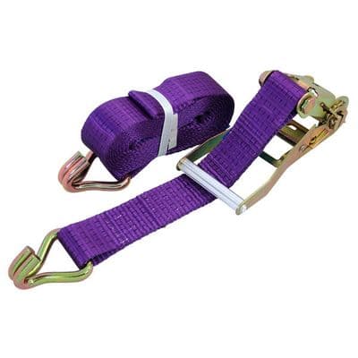 Ratchet Tie Down Strap 50mm 4m Heavy Duty 2.5T Load Capacity