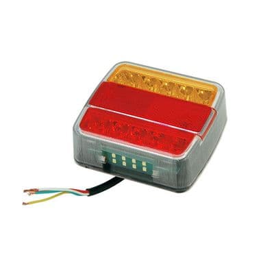 Rear Tail Light 12V LED Stop Indicator for Trailer Caravan