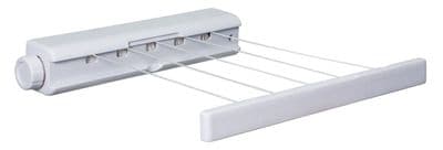 Retractable Wall Mounted Indoor Clothes Line Airer Dryer Rack