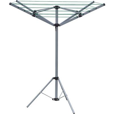 Rotary Airer 16m 4 Arm Camping Caravan Tripod Stand Steel