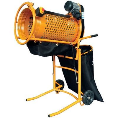 Rotary Sieve Electric 230V Soil Sand Gravel Screener