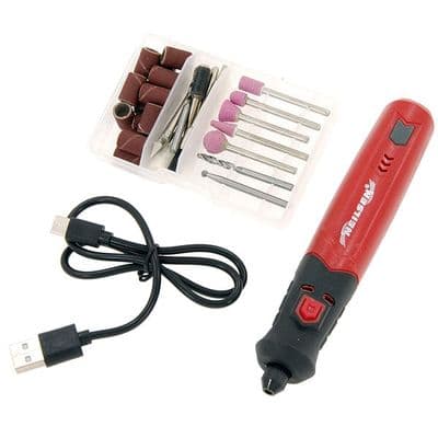 Rotary Tool 3.7V Cordless 3 Speed USB-C Accessory Kit