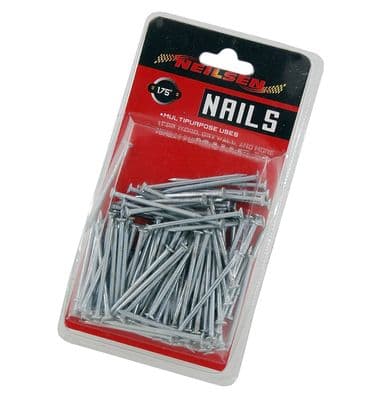 Round Head Nails For Wood In Blister Pack 1.75" Inch