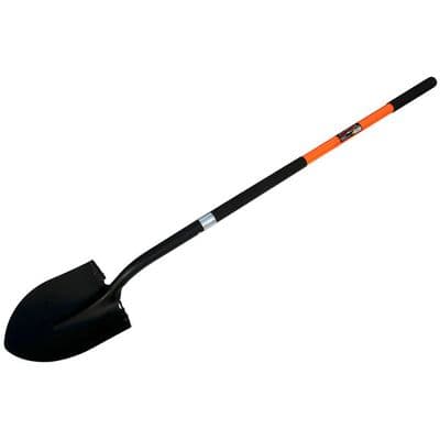 Round Mouth Shovel 1480mm Heavy Duty Fibreglass Handle