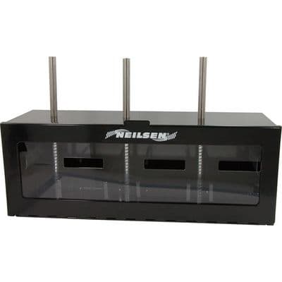 Sanding Paper Storage Chest Steel Organiser Acrylic Front