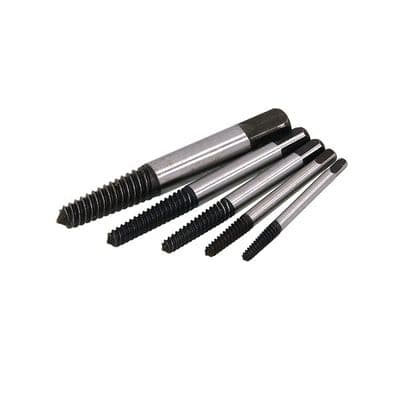 Screw Extractor Set 5 Piece Broken Screw Bolt Stud Remover