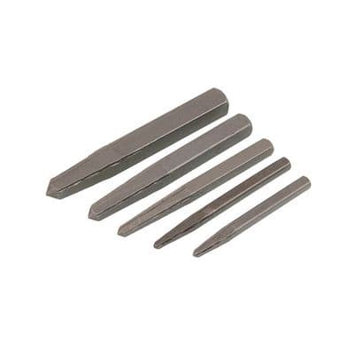 Screw Extractor Set 5pc Tapered for Broken Studs & Bolts