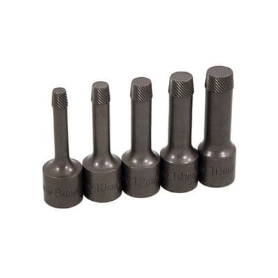 Screw Extractor Set 8mm-16mm 1/2in Drive Multi Spline