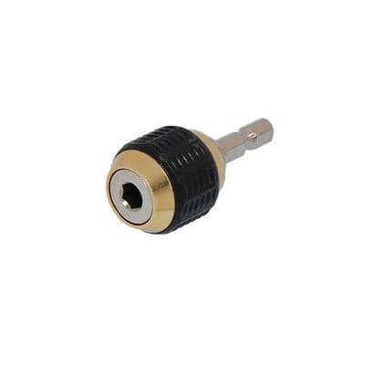 Screwdriver Bit Holder 1/4in Hex Quick Release Solid Brass