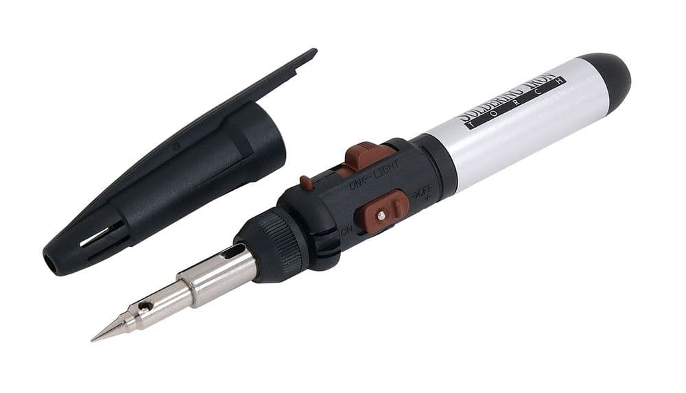 Self Igniting Gas Soldering Iron Butane Gas With Hot Air Blower