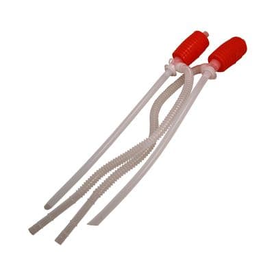 Siphon Pump 2pc Manual Fuel Diesel Petrol Water Transfer Set