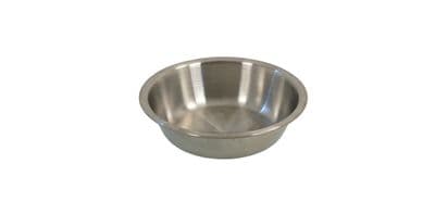 Small Stainless Steel Pet, Dog Food & Water Bowl - 230Ml