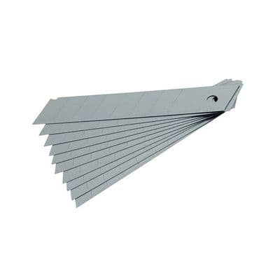 Snap-Off Knife Blades 18mm Pack of 10 with Storage Case