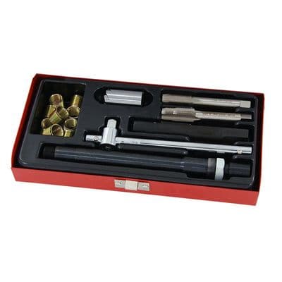 Spark Plug Thread Repair Kit M14 x 1.25 25 Piece Metal Case