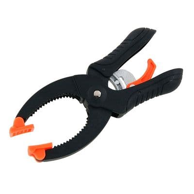 Spring Clamp 50mm Ratchet Hinged Jaws Heavy Duty 150mm