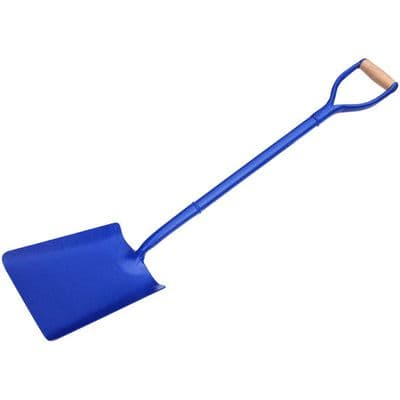 Square Mouth Shovel with Steel Shaft and Ash Wood Handle