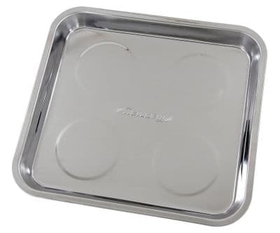 Square Stainless Steel Magnetic Parts Dish Tray Polished