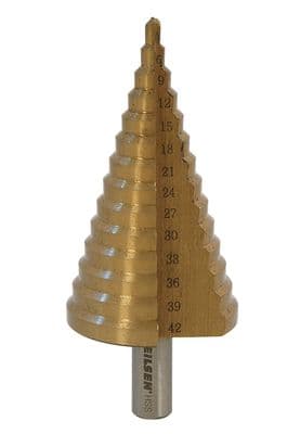 Step Drill Hss Steel Titanium Cone Bit Hole Metal Cutter Tool 4 - 42mm