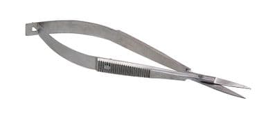 Straight Fine Point Micro Scissors - Sping Action & Stainless Steel For Craft