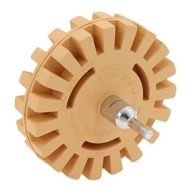 Stripe Off Disc Fluted Adhesive Remover with Drill Adaptor