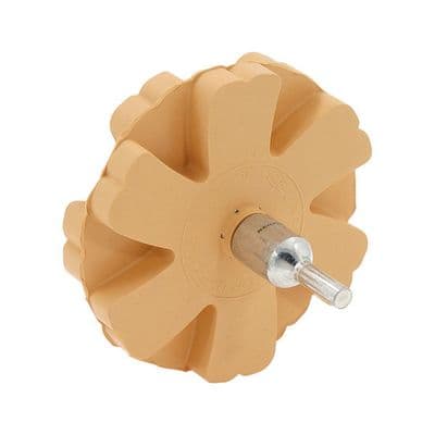 Stripe Off Disc with Drill Adaptor Decal Adhesive Remover