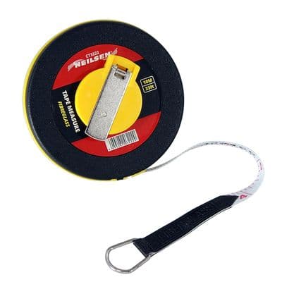 Tape Measure 10m Fibreglass Builders 32ft Metric Imperial