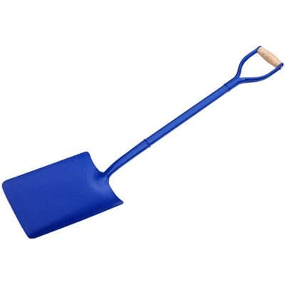 Taper Mouth Shovel Steel Shaft with Ash Wood Handle