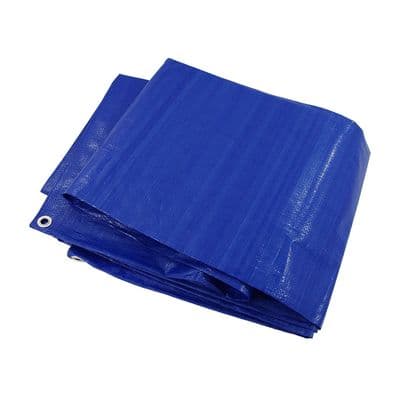 Tarpaulin 12 x 18ft 140gsm Waterproof Sheet with Eyelets