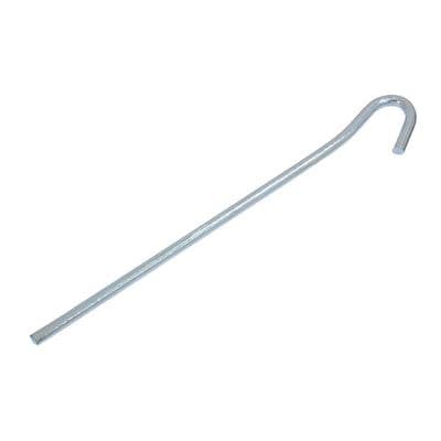 Tent Pegs 6mm Heavy Duty Galvanised Steel Pack of 50
