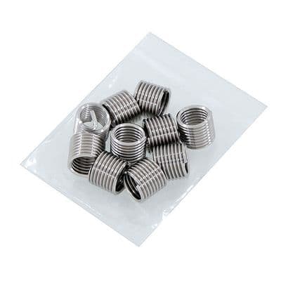 Thread Repair Inserts M12 x 1.75mm Helicoil Style 10pc