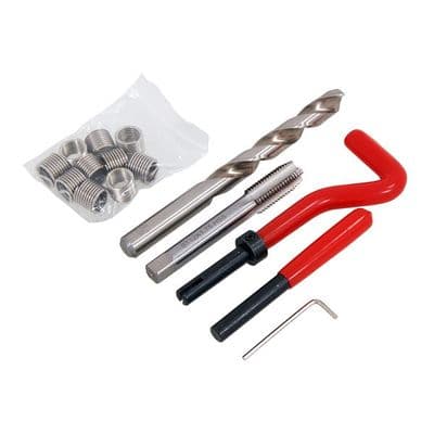 Thread Repair Set M12 x 1.75 x 16.3mm 15pc Drill Tap Kit