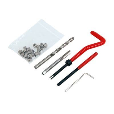 Thread Repair Set M5 x 0.8 x 6.7mm 25pc Tap Drill Kit