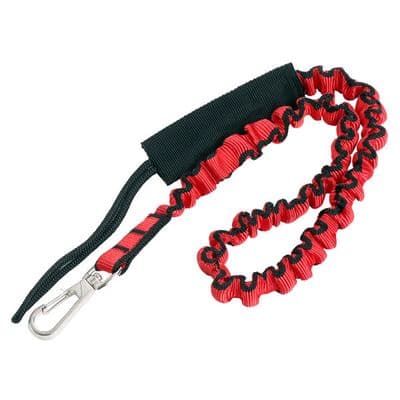 Tool Tether 89-131cm Bungee Lanyard Swivel Carabiner Clip