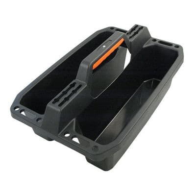 Tool Tote Tray 19.5in Heavy Duty Polypropylene Storage Caddy